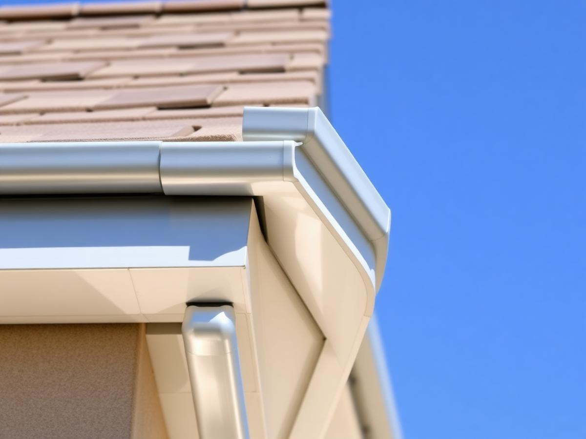 Roof edge and gutters